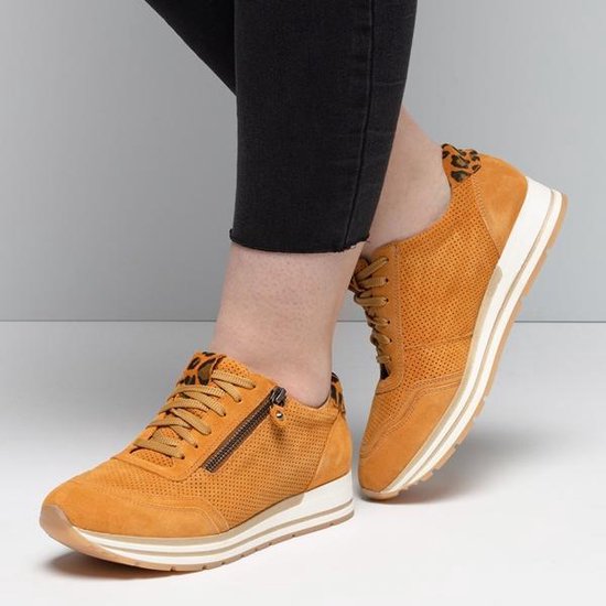 Linea Zeta Sneakers geel - Maat 42 | bol.com