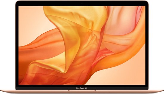 Apple MacBook Air Intel® Core™ i5 Laptop 33,8 cm (13.3") 16 GB LPDDR3-SDRAM 512 GB SSD Wi-Fi 5 (802.11ac) macOS Mojave Goud - Apple - Hoofdafbeelding