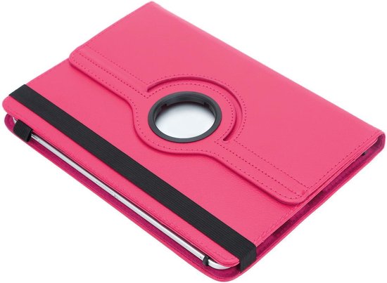 Cadorabo Tablet Case pour Xiaomi Mi Pad 4 (8.0 Zoll) en ROSE - Housse de protection en similicuir à 360 degrés avec fonction de support et bande élastique
