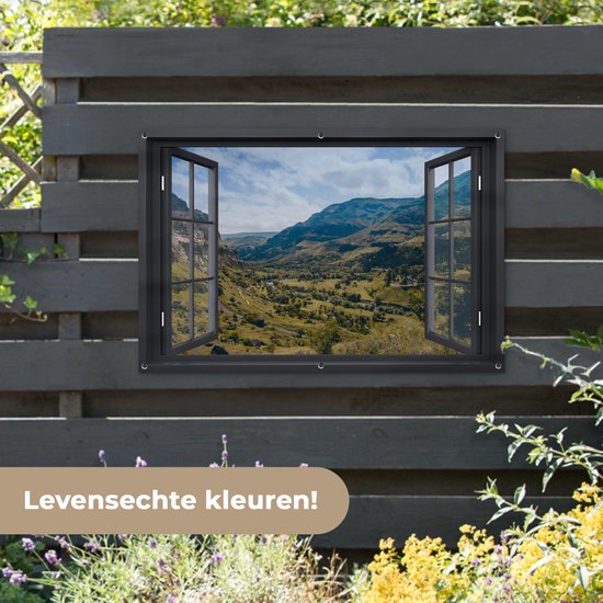 Affiche de jardin Transparent - Berg - Nature - 120x80 cm