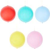 Punchballonnen - Multicolor - Ø 45 cm - Set van 10 - Punch Ballon - Feest