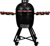 Bol.com EVIQ - Kamado BBQ- 18" - Grillmaster - BBQ Houtskool barbecue – Keramisch aanbieding