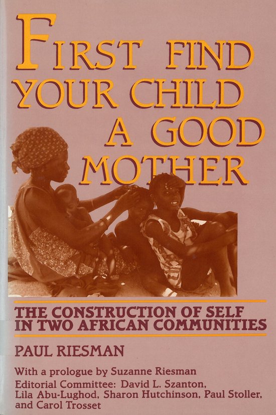 First Find Your Child a Good Mother - cover