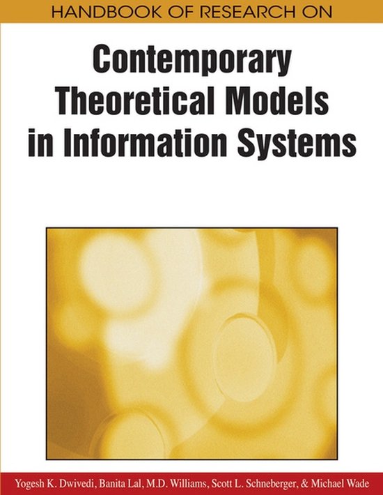 Handbook of Research on Contemporary Theoretical Models in I ... - cover
