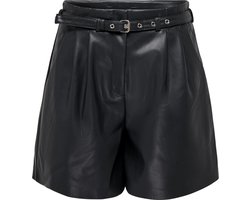 ONLY Short van synthetisch leer ONLHEIDI Mid waist Regular fit Short van synthetisch leer
