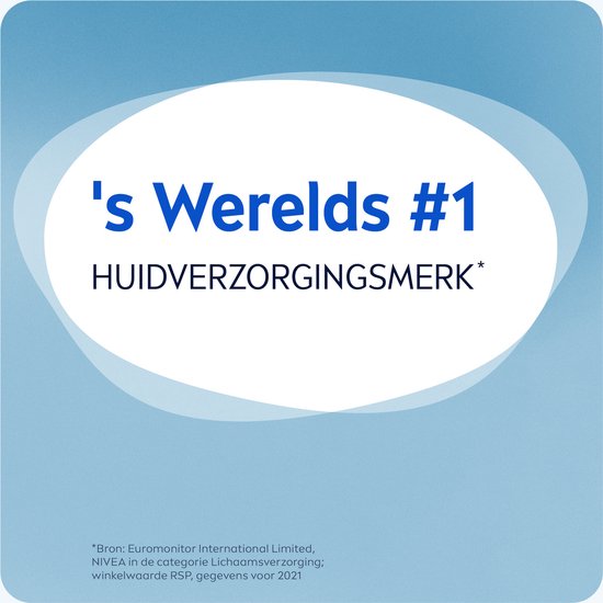 's Werelds #1 HUIDVERZORGINGSMERK*