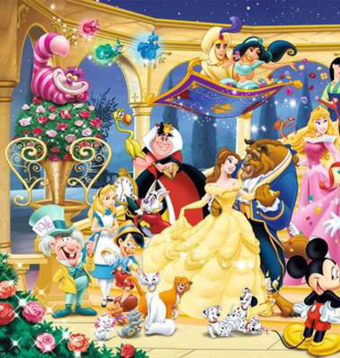 Ravensburger Panorama Puzzel Disney Groepsfoto - Legpuzzel - 1000 stukjes — afbeelding 6