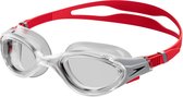 Speedo Biofuse 2.0 Clear/Rood Unisex Zwembril - Maat One Size