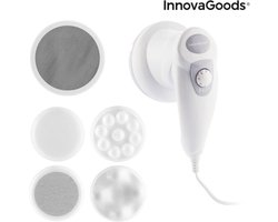 InnovaGoods® - 5 in 1 Elektrische Anti-Cellulite Massager, Massager, Inclusief 4 verwisselbare koppen ideaal om te ontspannen, spieren te verstevigen en je figuur vorm te geven.