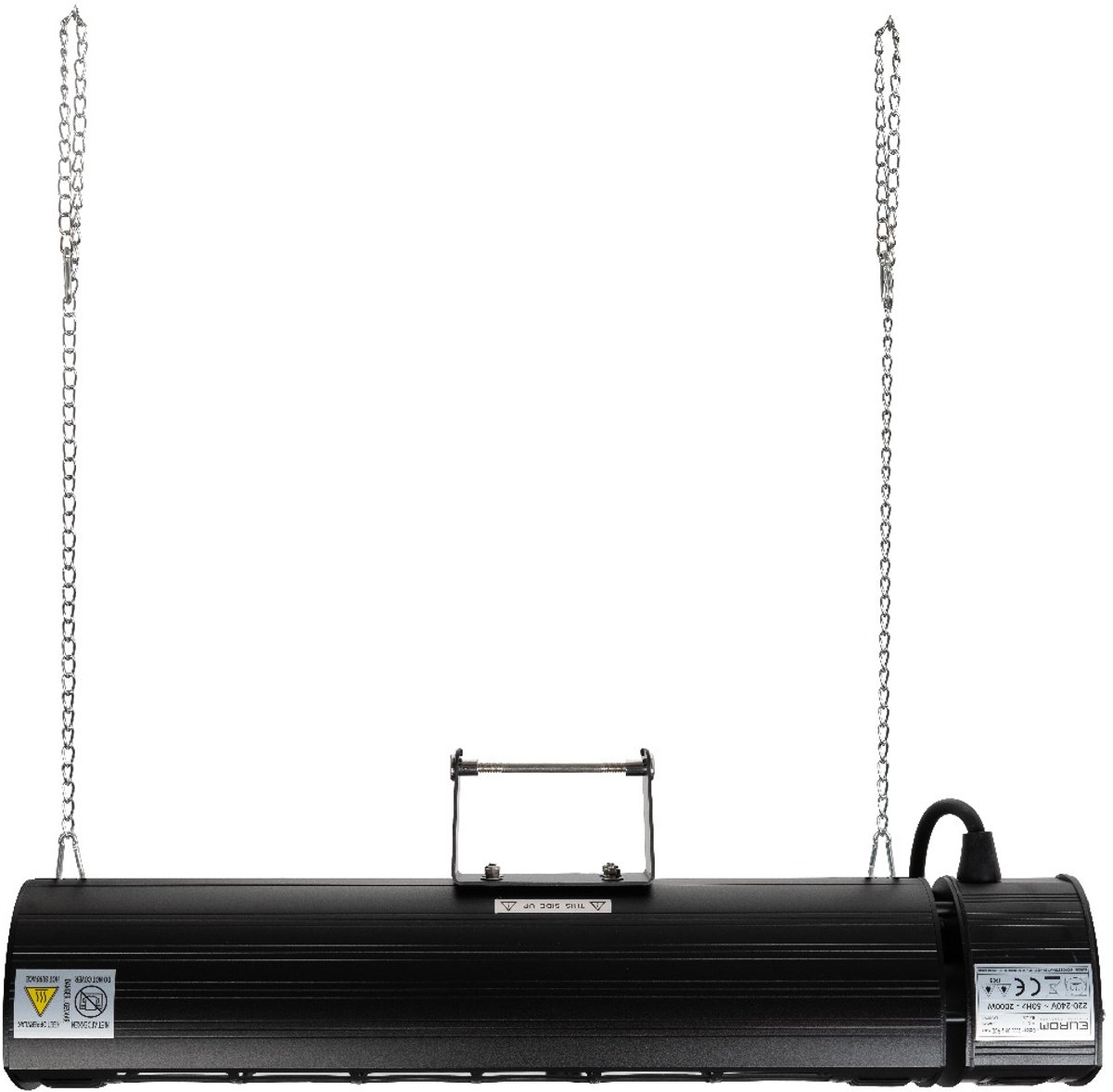 Eurom Golden 2000 Ultra RCD - Hanging Patio Heater - Black