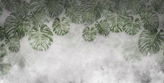 Foto: Fotobehang tropical trees and leaves for digital printing wallpaper custom design wallpaper 3d vliesbehang 270 x 180 cm
