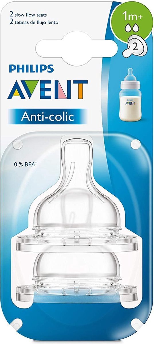 Philips Avent Tétine pour biberon anti-coliques Classic+ SCF636/27