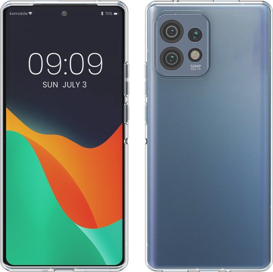 coque kwmobile pour Motorola Edge 40 Pro / Edge+ (2023) - Coque pour smartphone - Coque arrière