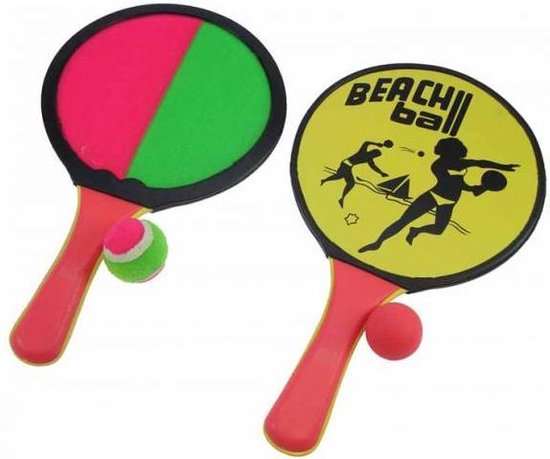 Strand Beachball vangspel 2 in 1 - buitenspeelgoed - kinderen - volwassenen - speelgoed set