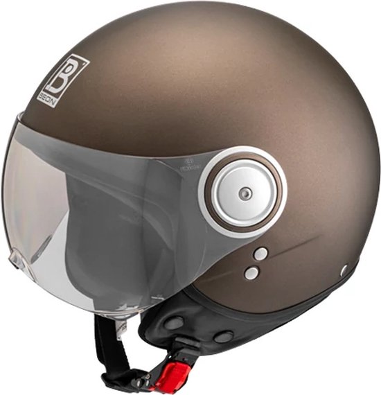 Casque Jet de Moto Vintage pour Scooter Chopper Casque de Moto Homme et Femme Demi-Jet · ECE