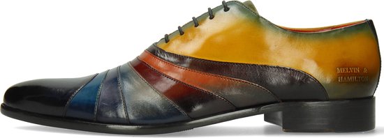 Scarpe Oxford Uomo Melvin & Hamilton Toni 36 | Pelle Vera | Fatte A Mano | Suola In Pelle E Gomma