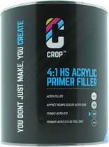 CROP 2K HS Acryl Primer Filler DONKER GRIJS VS4 - Blik 4 liter