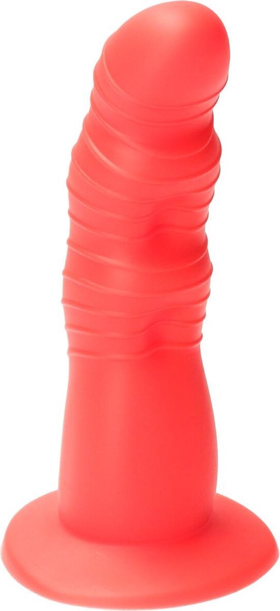 Goedkoopste Ylva & Dite - Rhea - Siliconen Dildo met zuignap - Made in Holland - Fel Rood