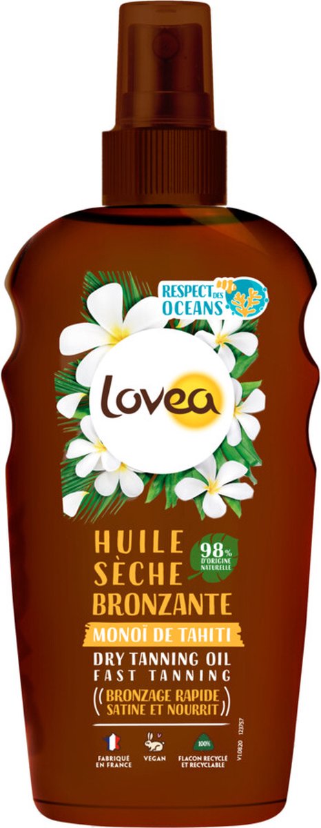 Goedkoopste 3x Lovea Sun Dry Oil Spray Bronzing Zelfbruiner 150 ml