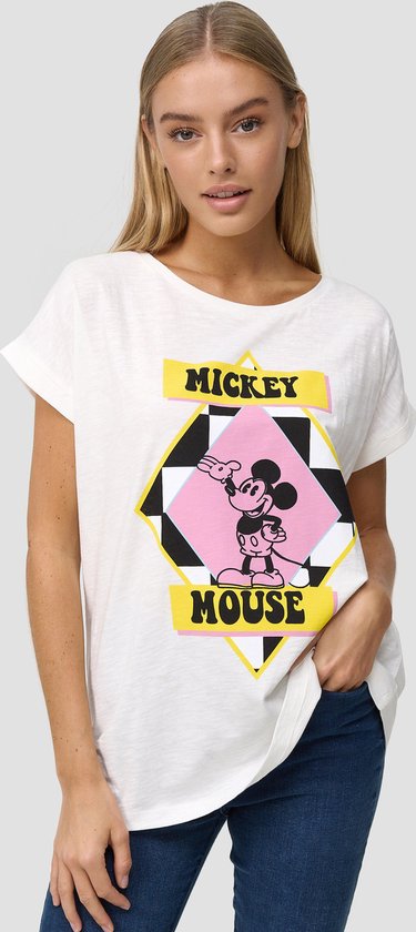 T-shirt Mickey Mouse Pop Color récupéré