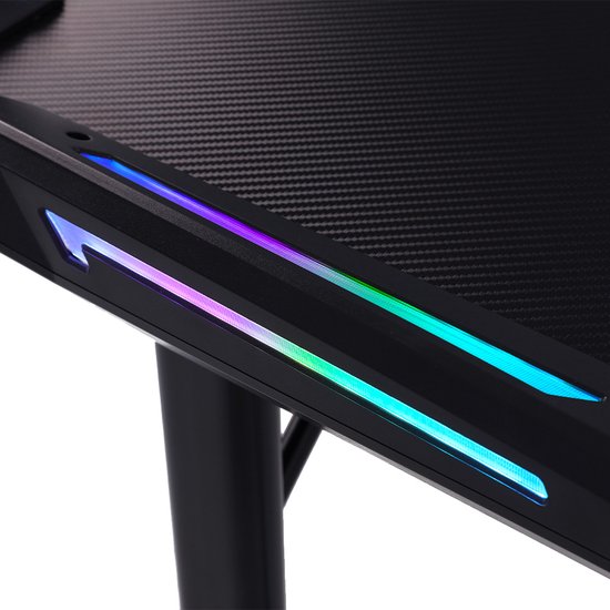 Ranqer - Nimbus - RGB gaming desk - with LED