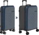 Rollink Harde koffer / Trolley / Reiskoffer - Vega 360 - 65 cm (medium) - Blauw
