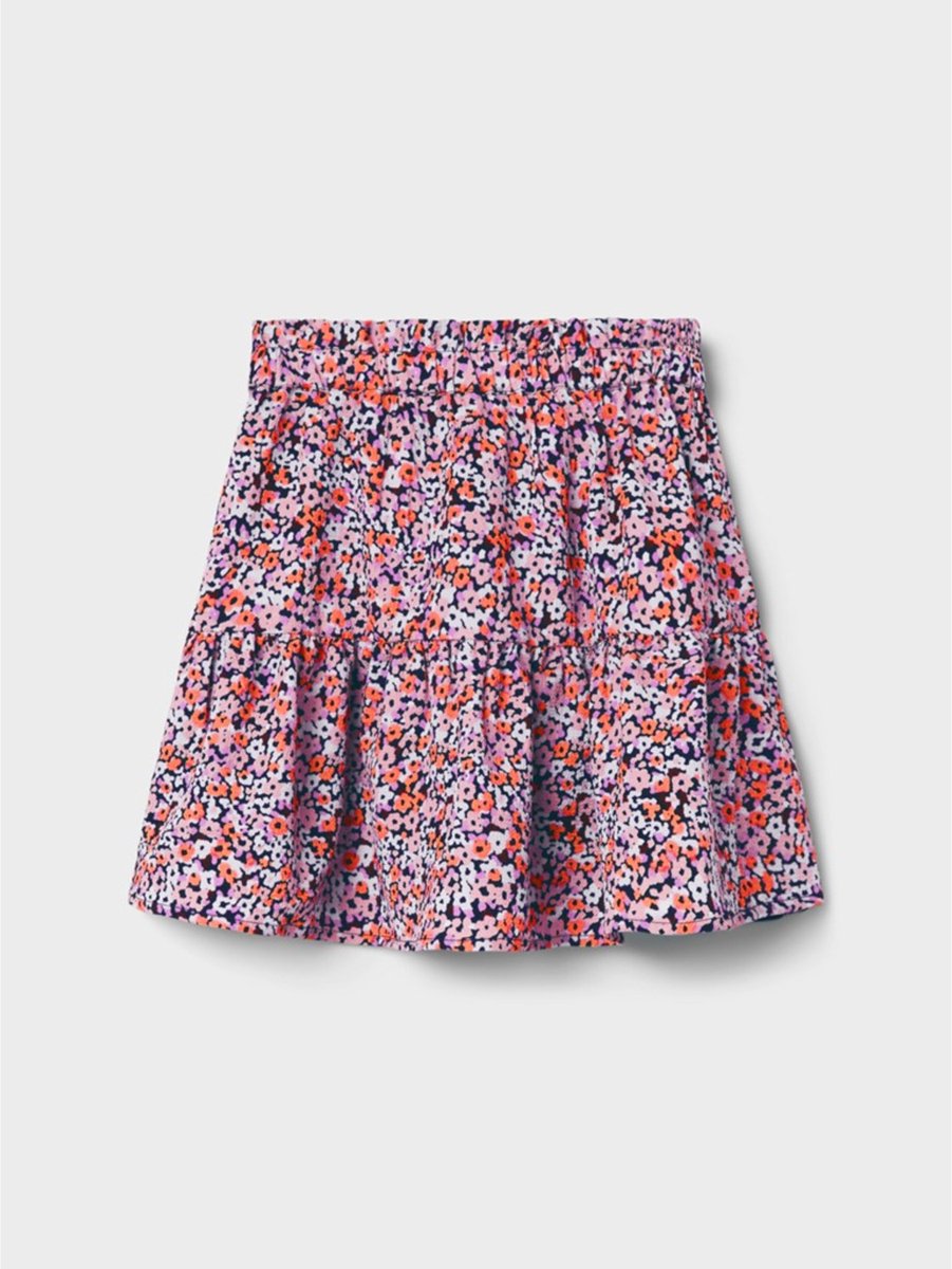 Name It - Rok - Maat 128 - Meisjes - Violet T - polyester