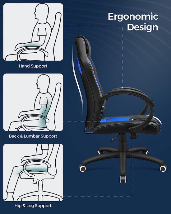 Racing Office Chair — afbeelding 2