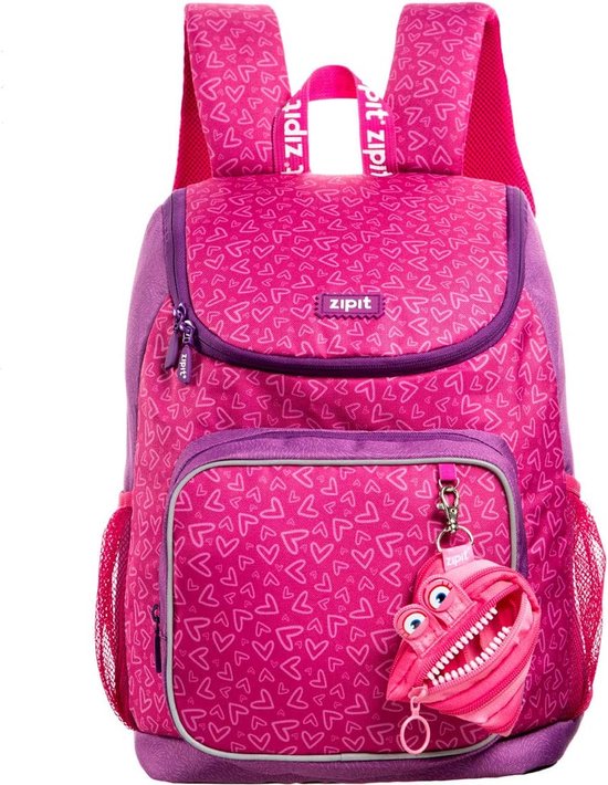 rugzak Wildlings met gratis mini-etui, roze, roze, 40 EU, Rugzak