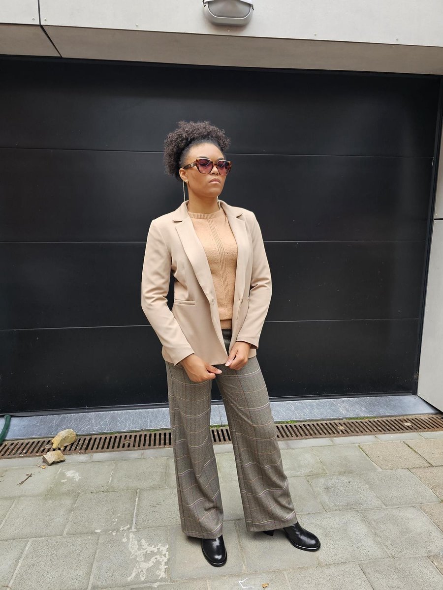 Amelie & Amelie Blazer Beige L | bol.com