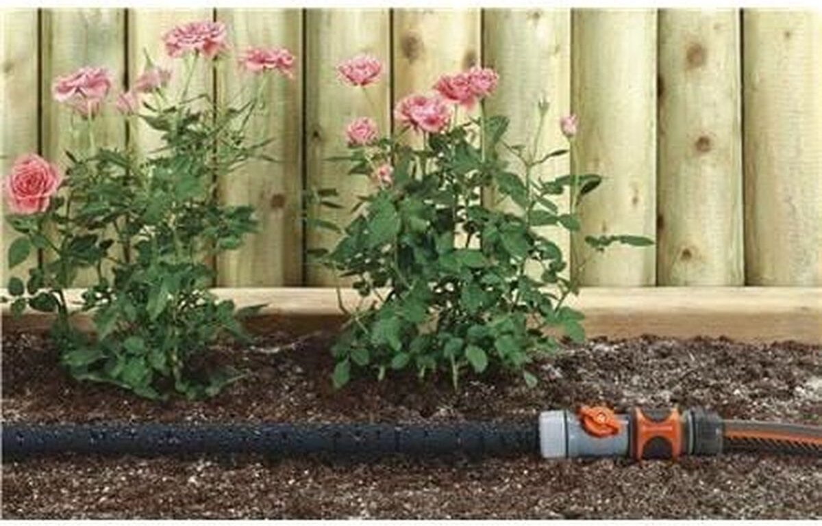 Gardena tuyau goutte-à-goutte 15 mètres - 15 m² de surface d’arrosage