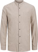 JACK&JONES JJEBAND MELANGE SHIRT LS SN Heren Overhemd - Maat XL