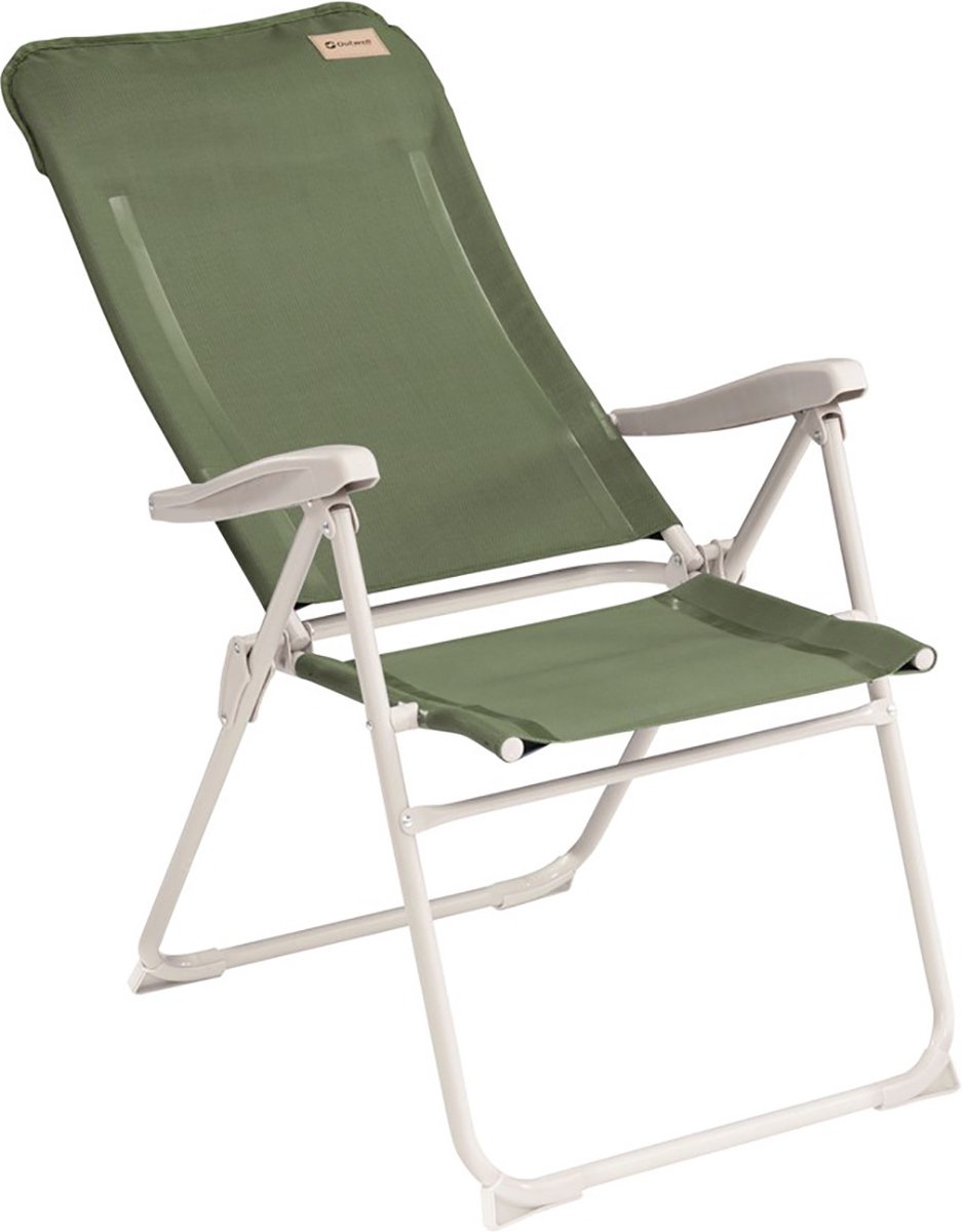 Outwell - Campingstoel - verstelbaar - Cromer - olijfgroen