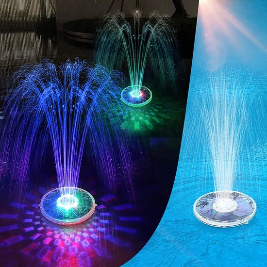 Oase drijvende fontein verlichting - Vos Capelle