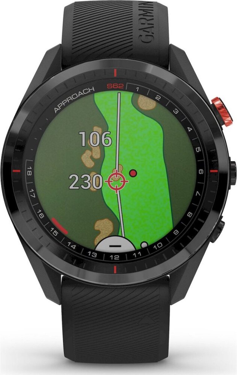 Garmin Approach S62 GPS Golfhorloge 47 mm Zwart - afbeelding 2