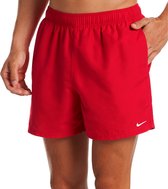 Nike Swim 5" Volley Heren Zwemshort - Rood - Maat XL