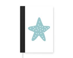 Notebook - Carnet d'écriture - Star - Dots - Pastel - Meiden - Garçons - Kids - Notebook - A5 size - Bloc-notes