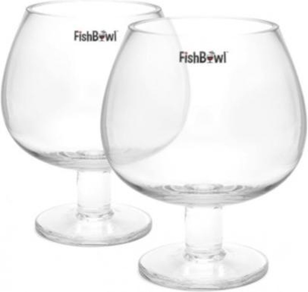 FishBowl™ 600 ml Glazen - Set of 2