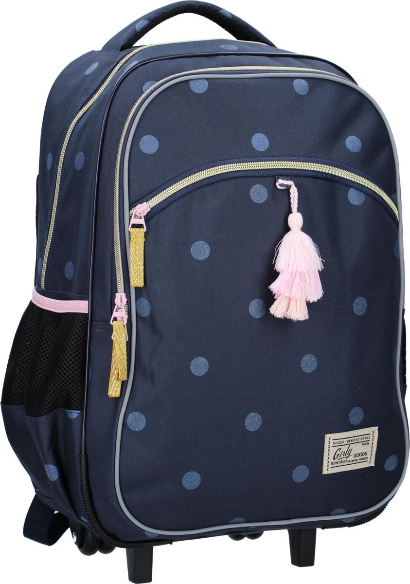Milky Kiss Trolley backpacks Milky Kiss PL Girly Goods Rugzaktrolley - 50,3 l - Navy Blauw
