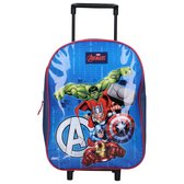 Avengers Trolley suitcases Marvel the Avengers Children Trolley - Captain Amercia, Iron Man, The Hulk and Thor - Blue