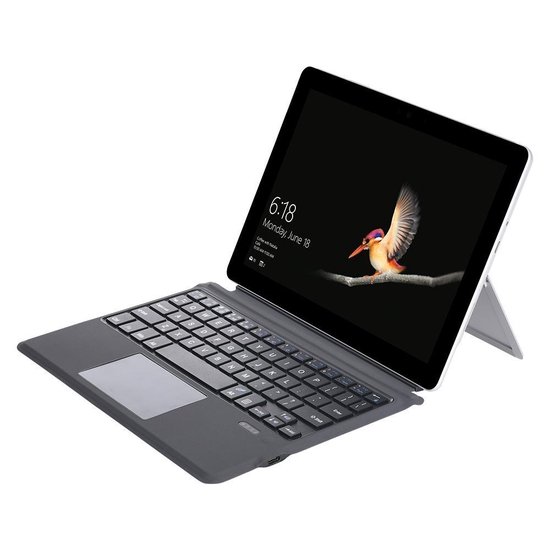 Case2go - Toetsenbord geschikt voor Microsoft Surface Go - Bluetooth  Toetsenbord Cover... | bol.com