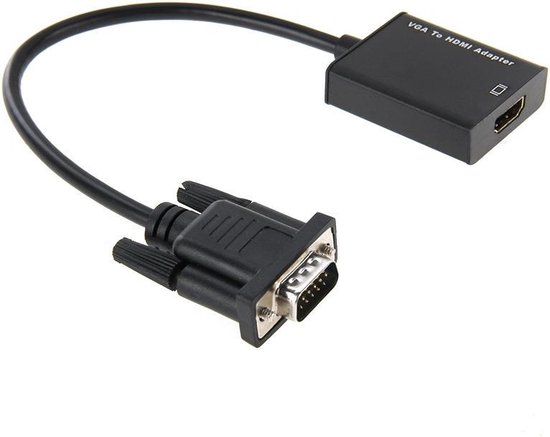 20cm Full HD 1080P VGA Male vers HDMI Femelle Câble Adaptateur Convertisseur  avec... | bol