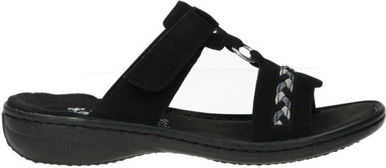 Rieker Slipper Dames Zwart | bol.com