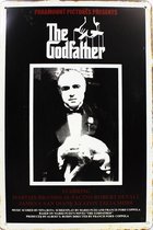 Wandbord - The Godfather Movie Poster