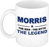 Morris The man, The myth the legend cadeau koffie mok / thee beker 300 ml