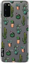 Casetastic Samsung Galaxy S20 4G/5G Hoesje - Softcover Hoesje met Design - Cactus Dream Print