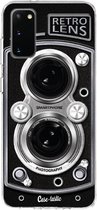 Casetastic Samsung Galaxy S20 4G/5G Hoesje - Softcover Hoesje met Design - Camera Retro Lens Print