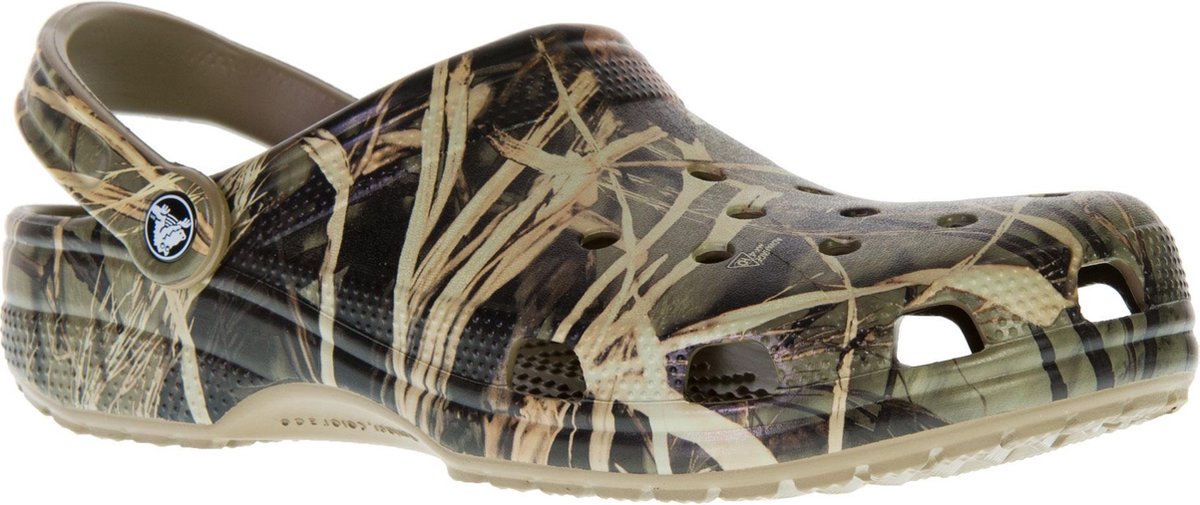 Crocs Slippers - Maat 48 - Unisex - groen/zwart 48/49 | bol.com