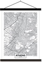 Schoolplaat City Map Athene - 60xH90 cm
