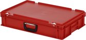 Koffer - Opbergbox - 600x400xH135mm - rood